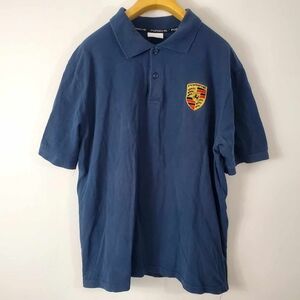 Porsche Crest Polo Shirt Short Sleeve Porsche Design Drivers Selection Cotton
